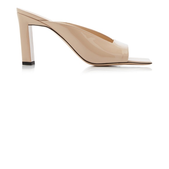 WANDLER - ISA sandal goat leather shiny almond size 39 - Picture 1 of 14